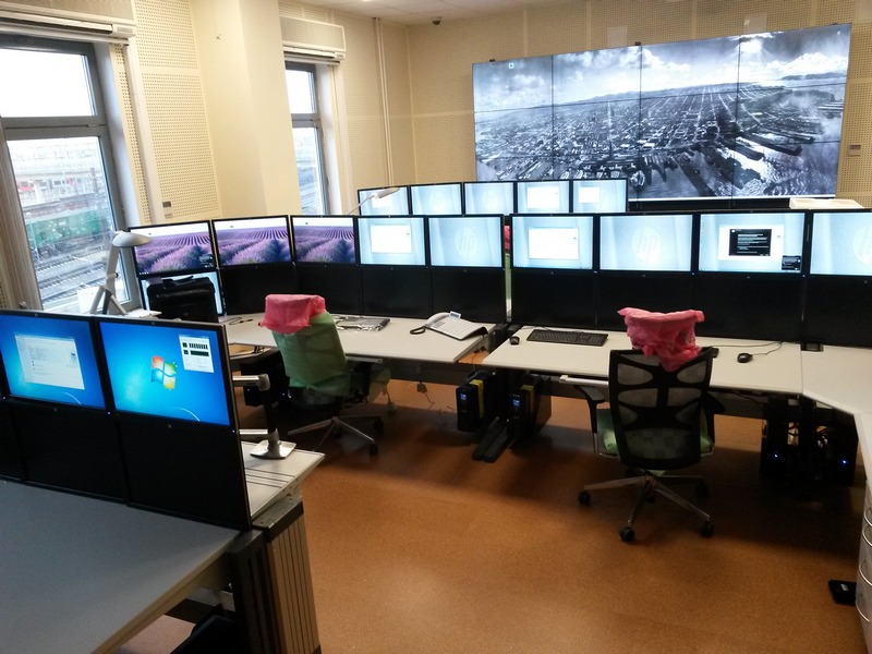 Ситуационный железнодорожный центр, 2013