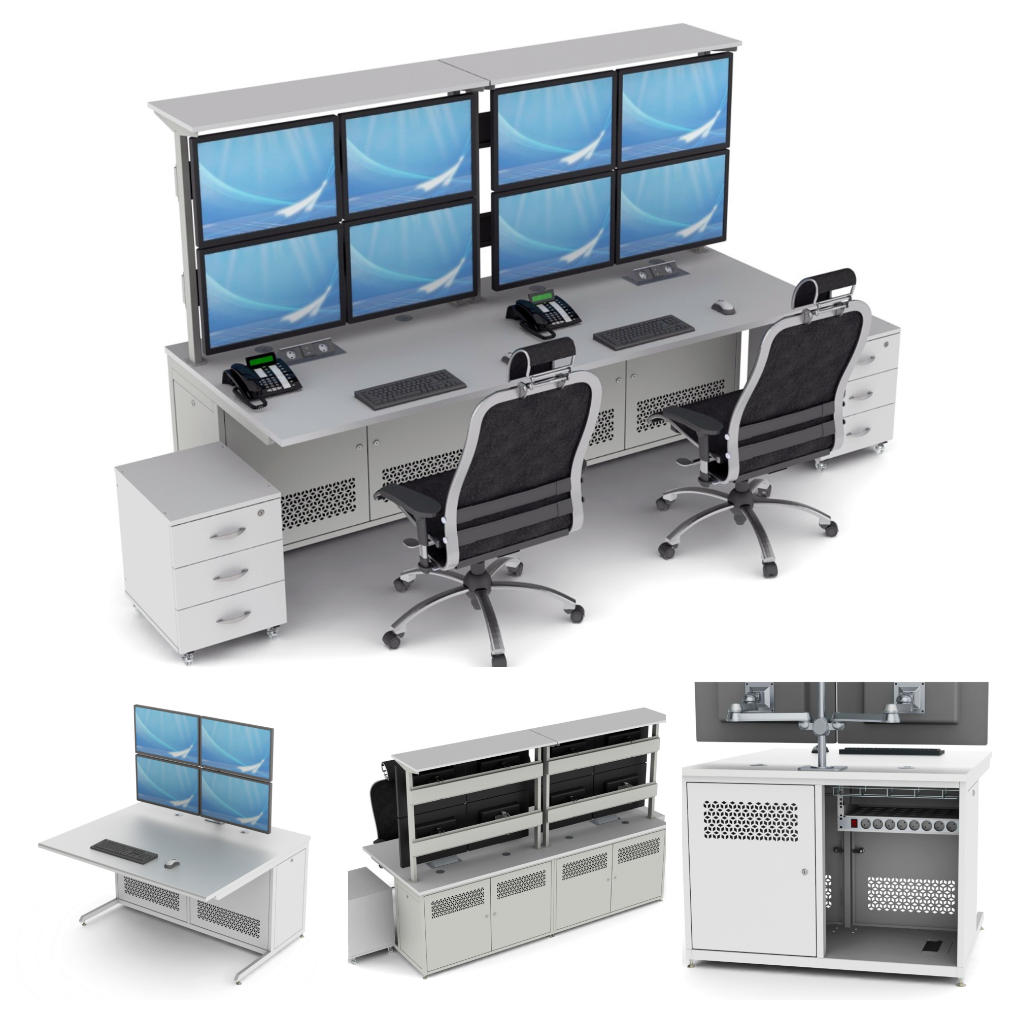 Лидер продаж - диспетчерская мебель Спектро Дата АСУ ТП 